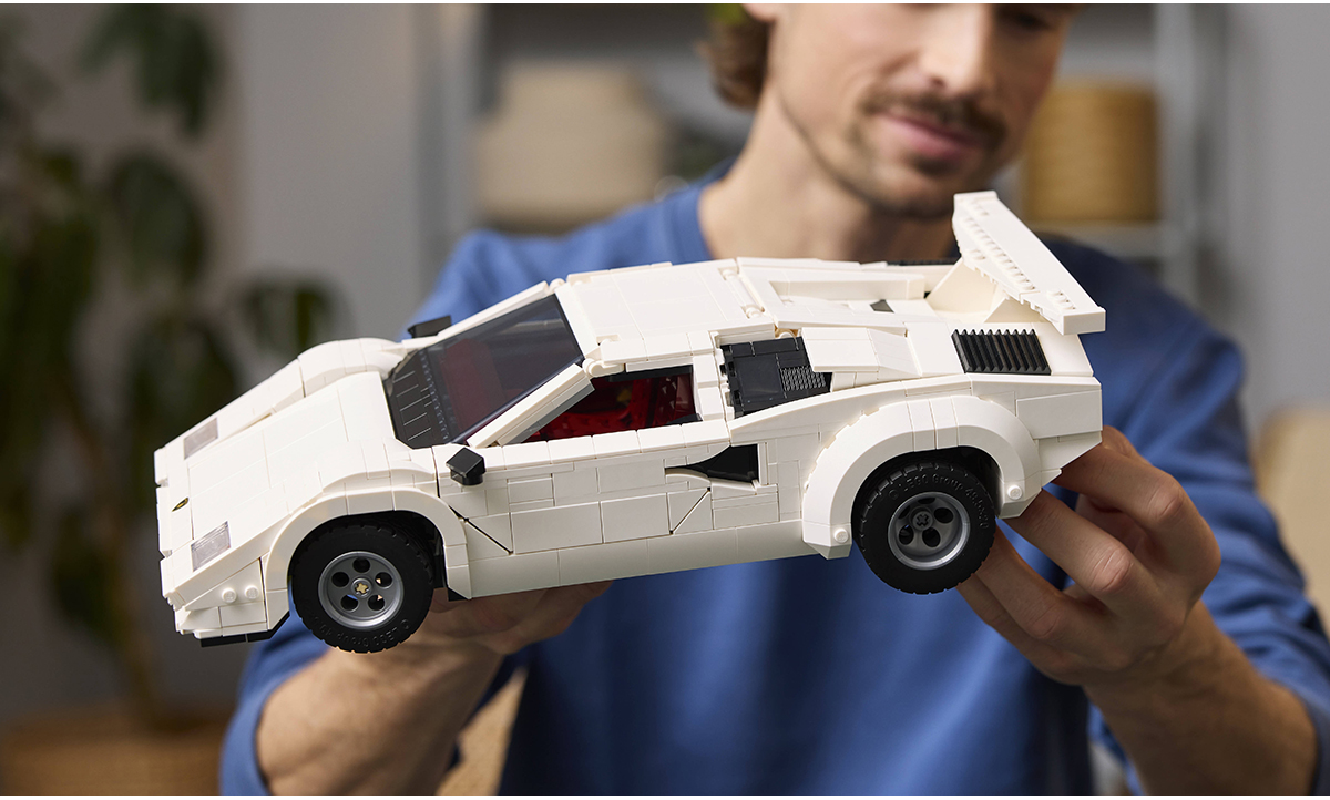 Lego Icons Lamborghini Countach Preis Bilder Umfang Autozeitung De