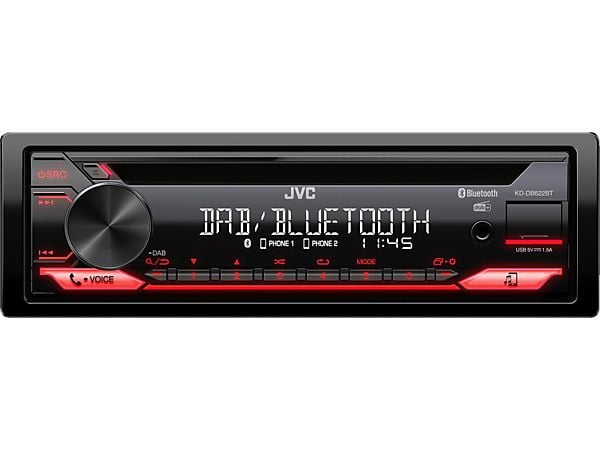 JVC KD-DB622 BT Autoradio 1 DIN