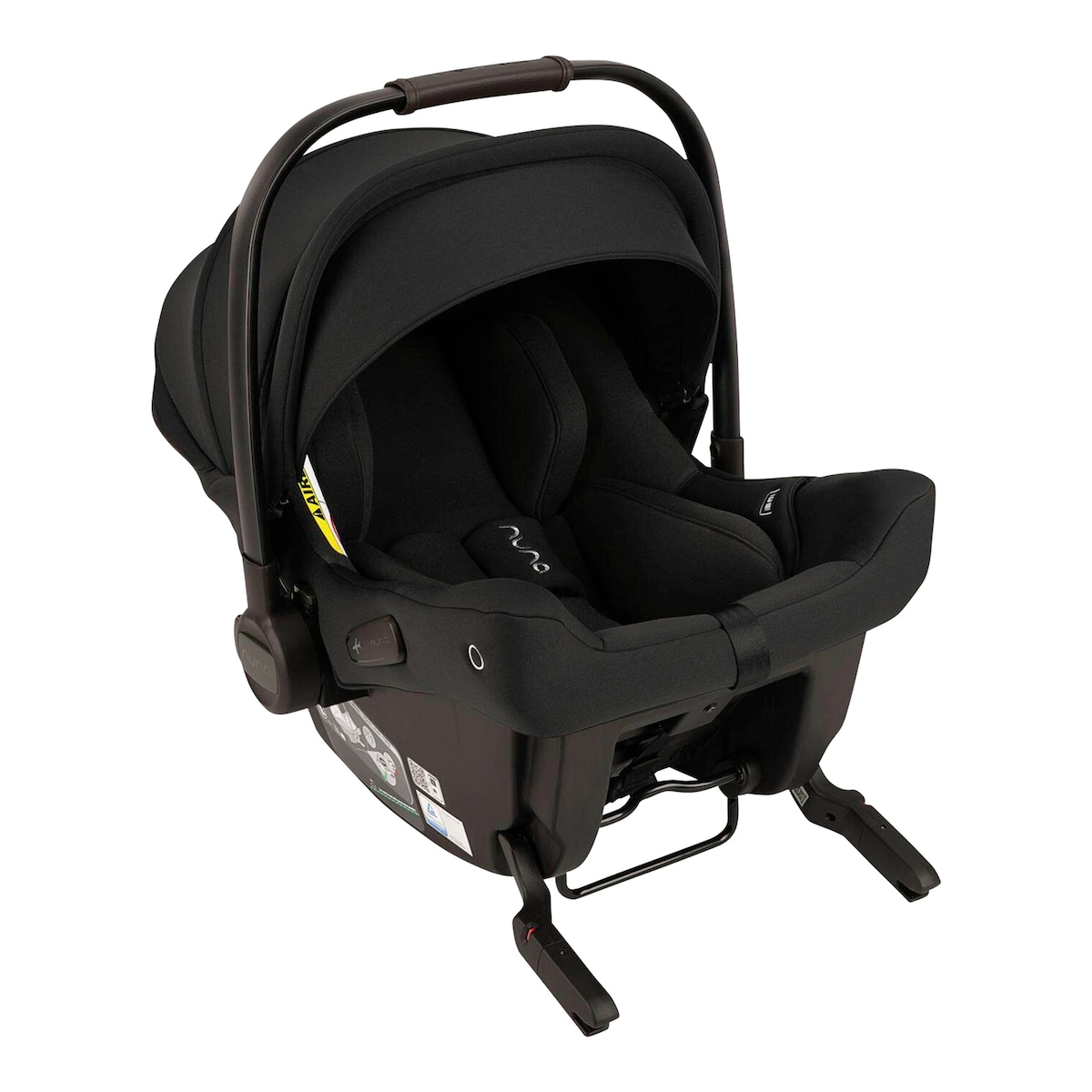 Babyschale PIPA urbn mit integrierter Isofix-Basis Caviar