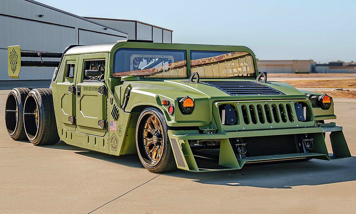 Humvee 6x6 mit Hellcat-V8: Tuning von DAK | autozeitung.de