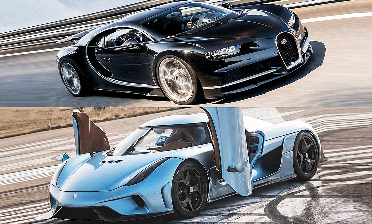 Bugatti Chiron Koenigsegg Regera Vergleich Autozeitung De