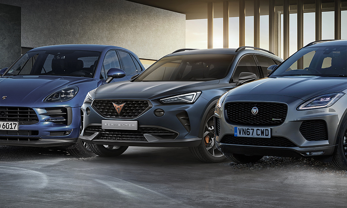 Cupra Formentor/Porsche Macan/Jaguar E-Pace: Vergleich