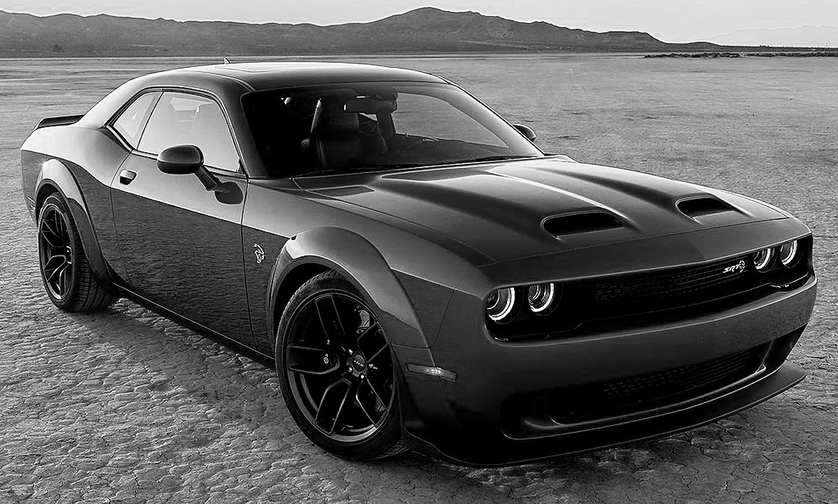 Dodge Challenger Hellcat Grau