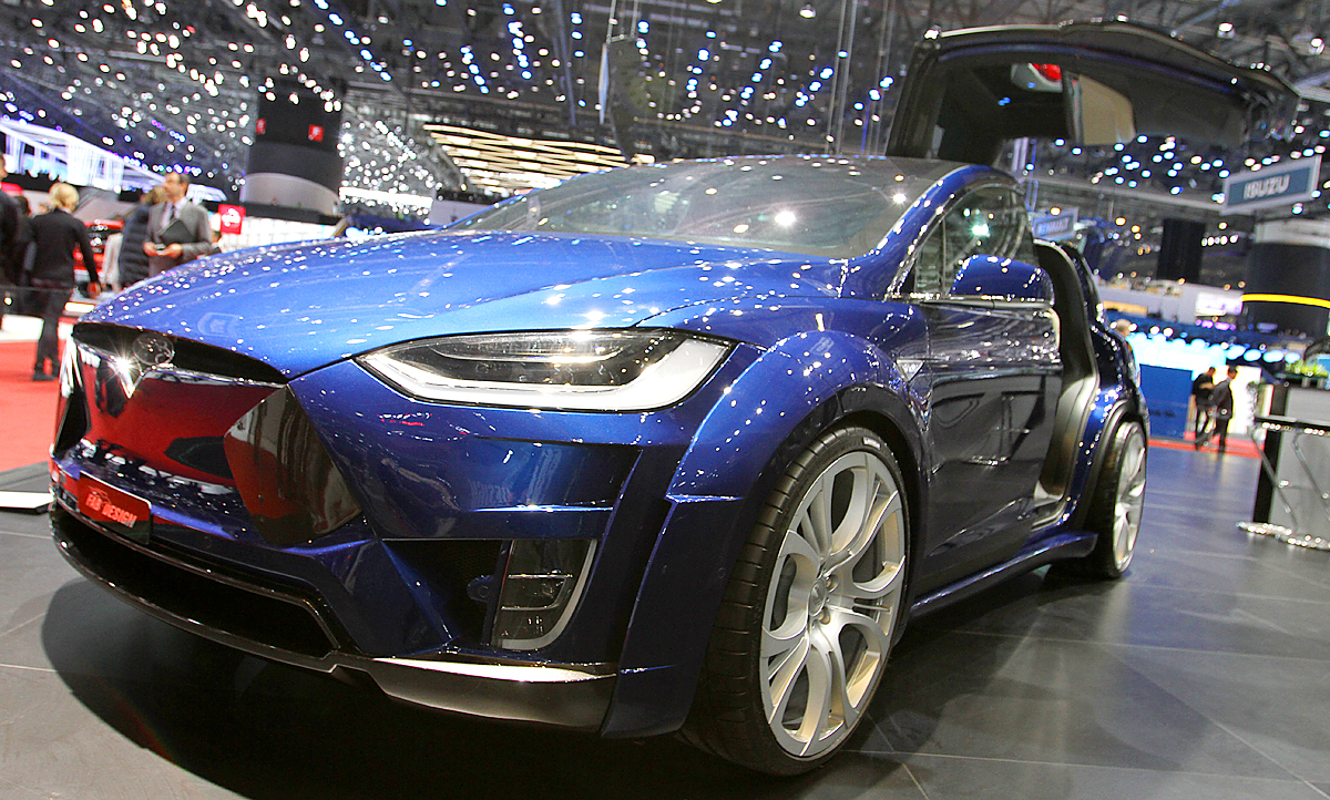 Tesla Model X Tuning Von Fab Design Autozeitungde