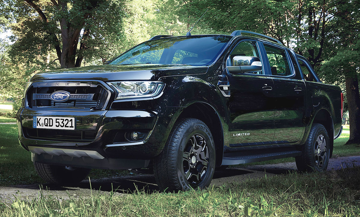 Ford Ranger Black Edition 2017 Erste Fotos Autozeitungde