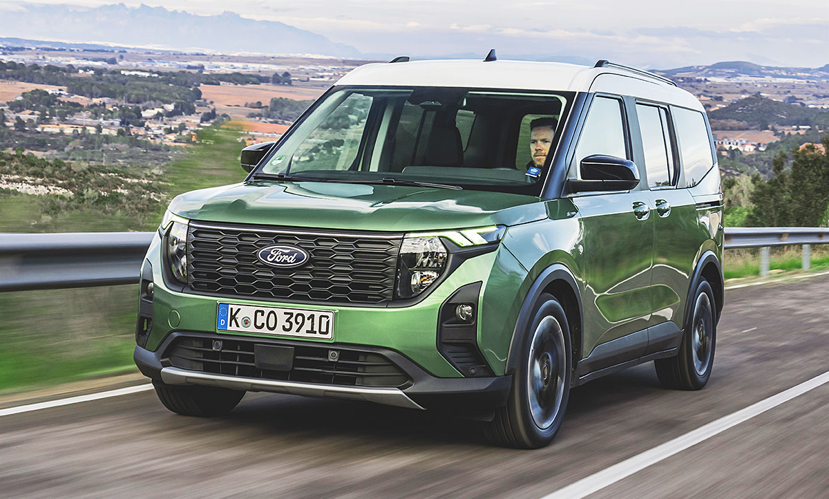 Neuer Ford Tourneo Courier (2024) Erste Testfahrt autozeitung.de