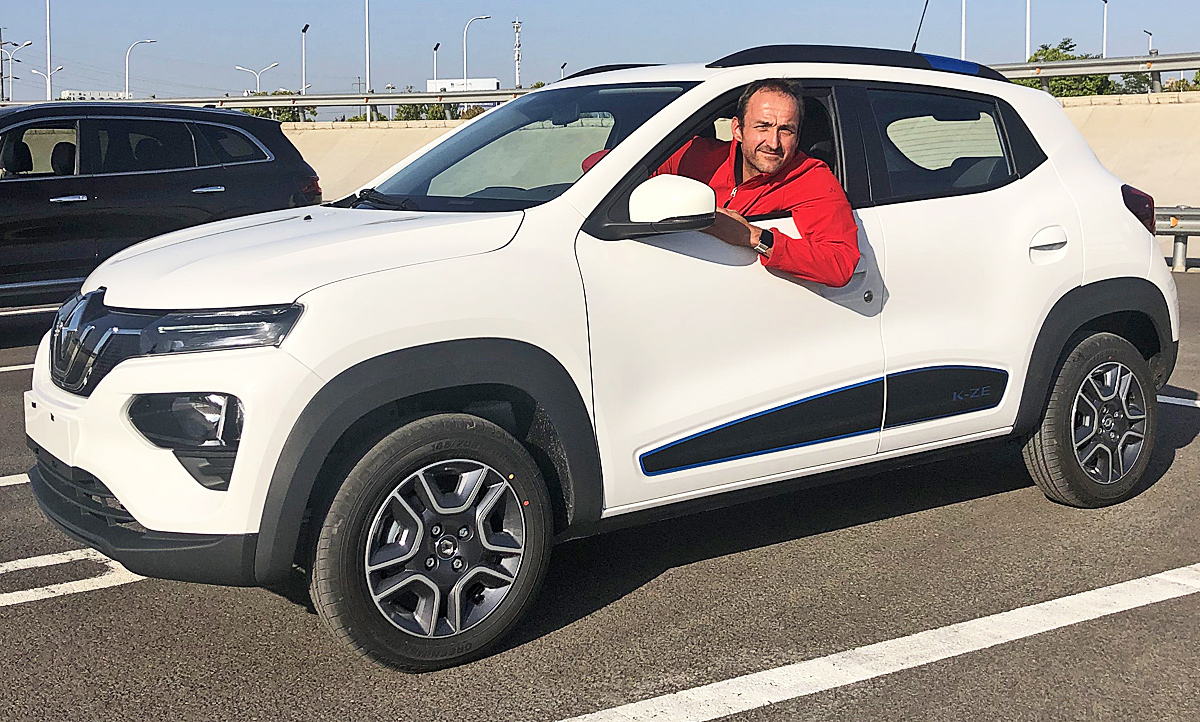 Renault City K-ZE (2019): Erste Testfahrt