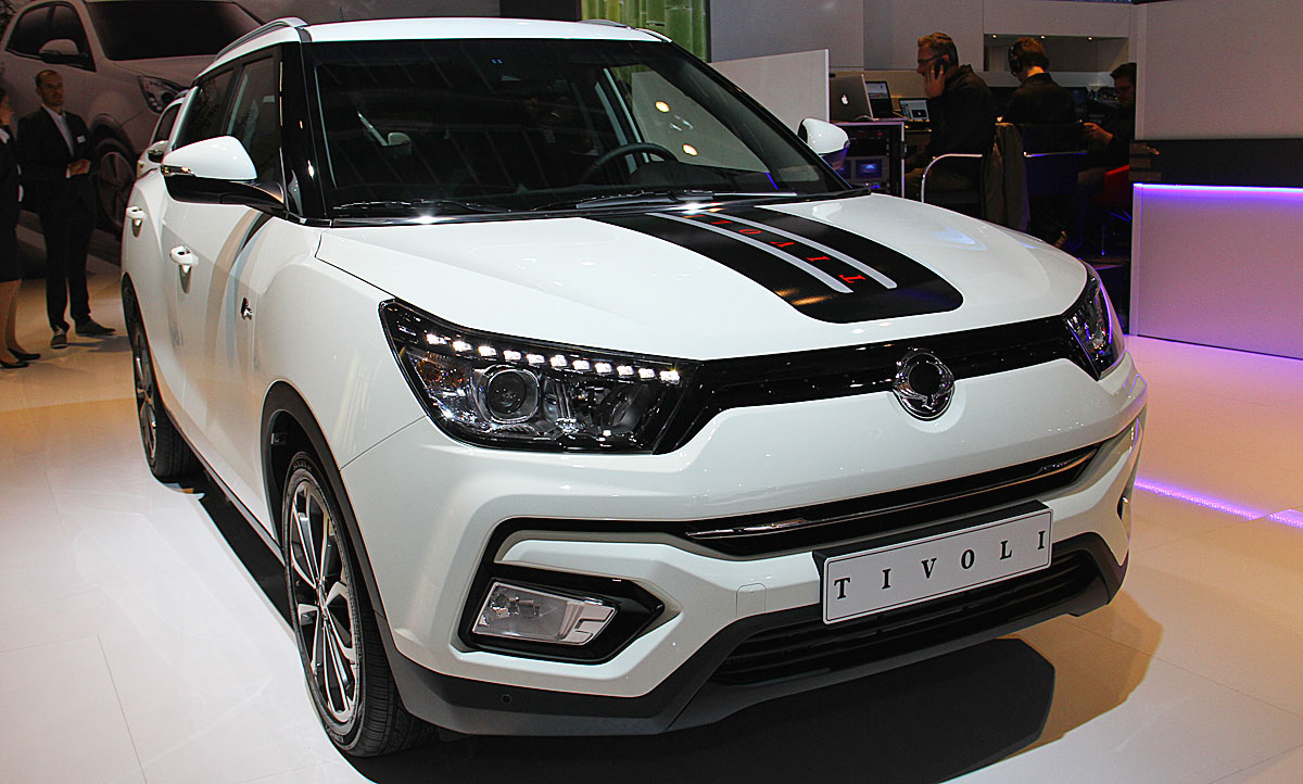 Автомобиль ssangyong tivoli