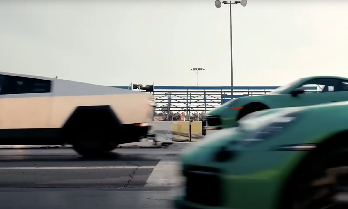 Tesla Cybertruck Vs. Porsche 911 Im Dragrace: Video | Autozeitung.de