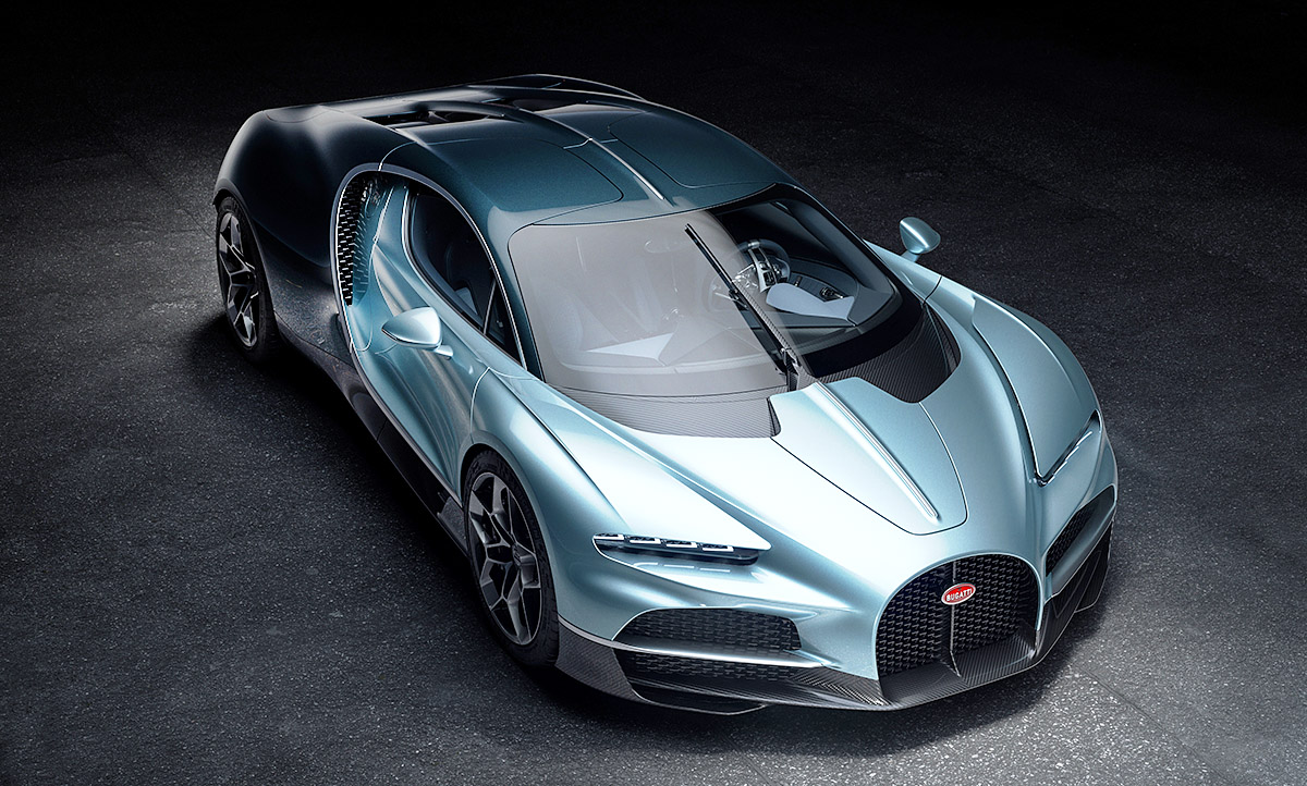 Bugatti Tourbillon 20 Chiron Erbe mit V20   autozeitung.de