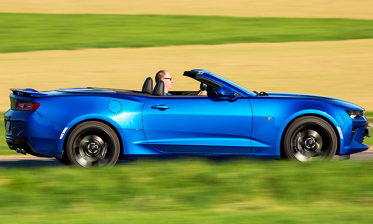 Chevrolet Camaro Cabrio Ford Mustang Cabrio Test