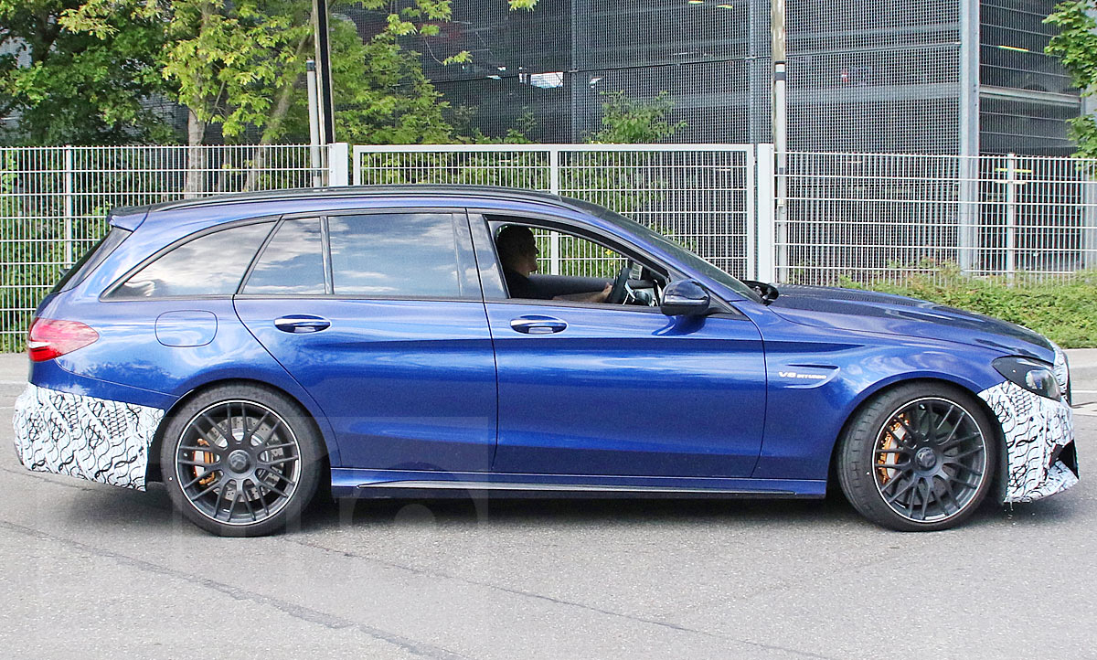 Mercedes Amg C 63 T Modell Facelift 2018 Neue Fotos