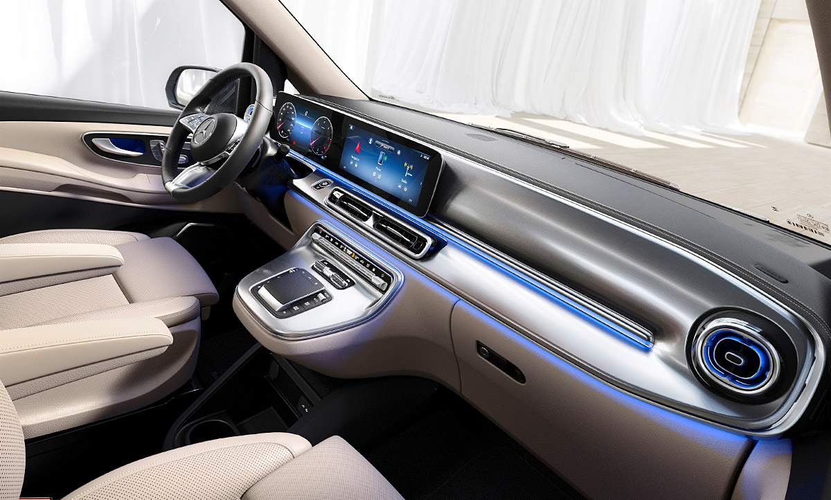 Mercedes V-Klasse Facelift (2024): EQV/AMG