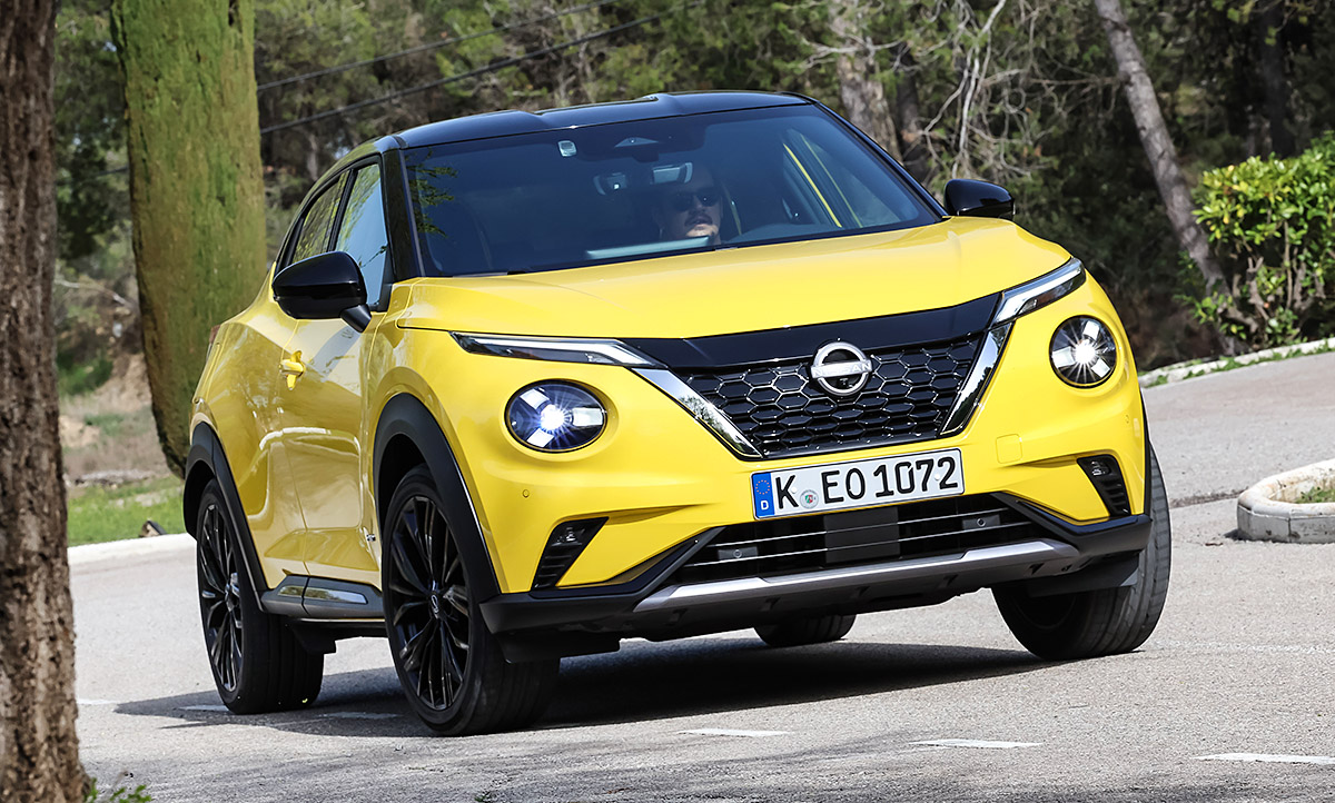 Nissan Juke Facelift (2024) Erste Testfahrt autozeitung.de