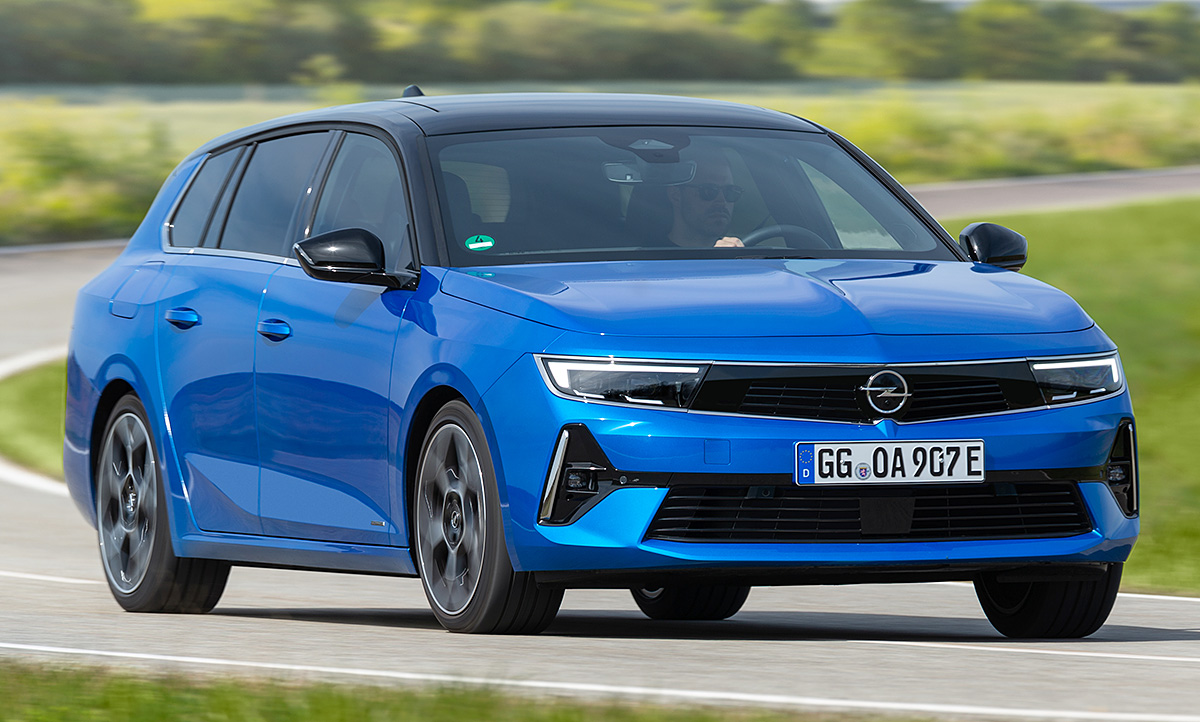 Neuer Opel Astra Sports Tourer (2022) Testfahrt autozeitung.de