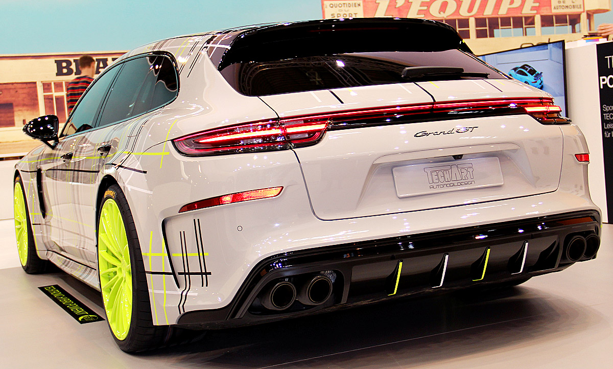 Porsche Panamera S E Hybrid Tuning Von Techart Autozeitung De