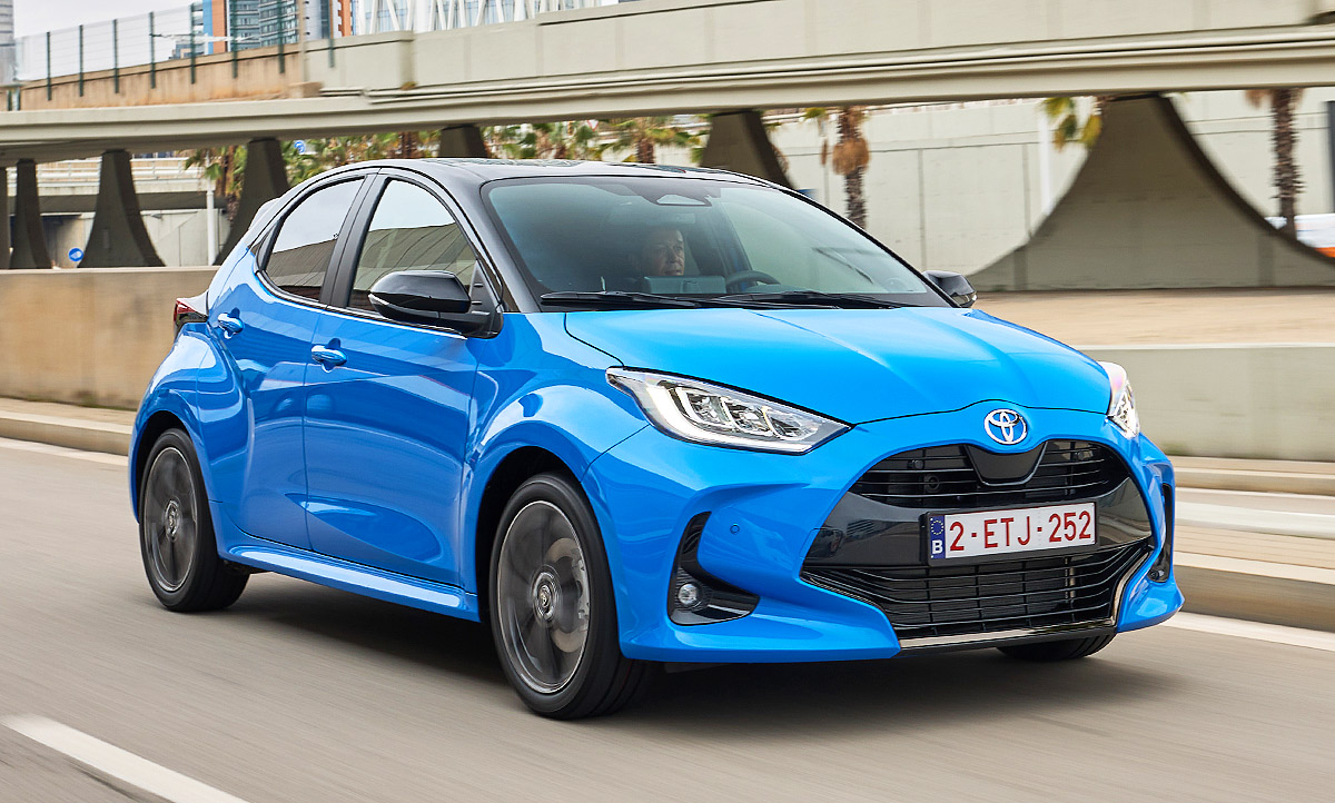 Neues Toyota Yaris Facelift Erste Testfahrt Autozeitung De