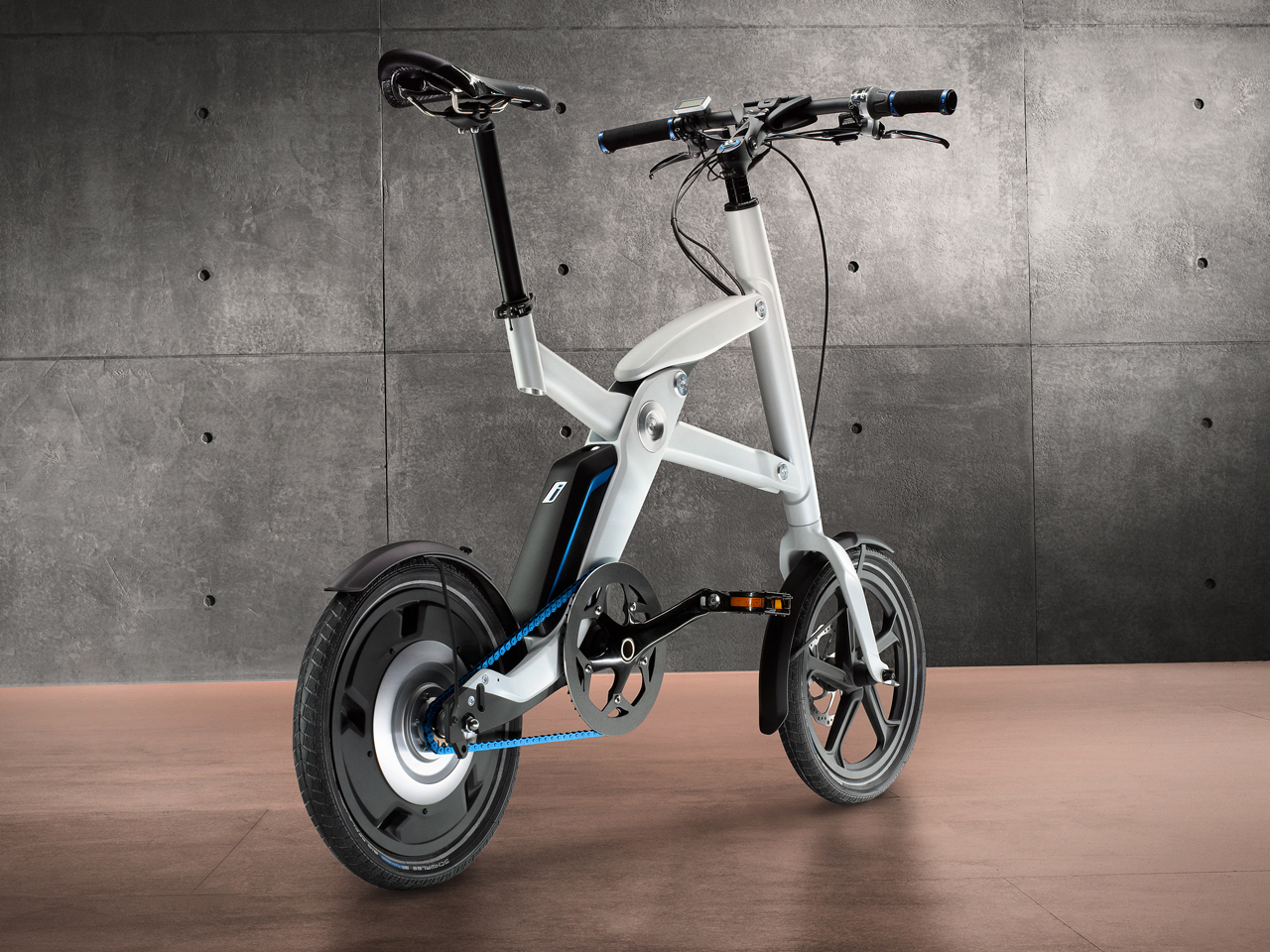 BMW i Pedelec Elektro Fahrrad Klapprad i3 2012