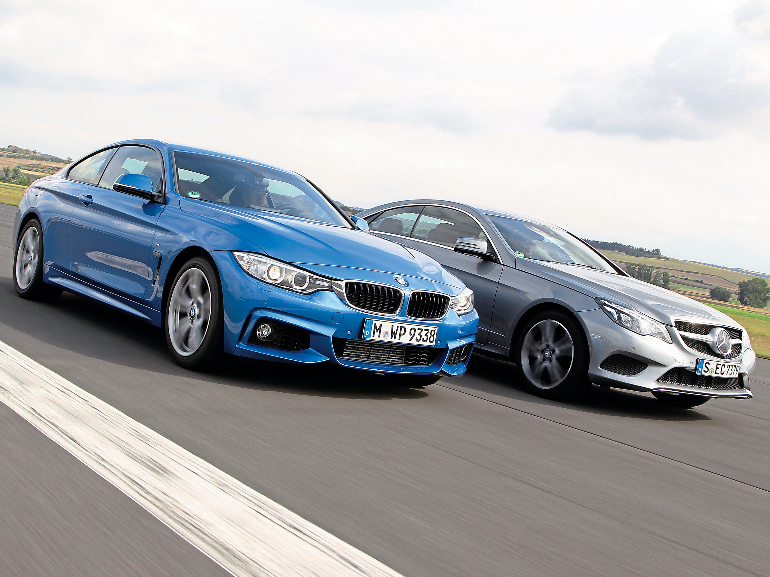 Bmw 428i Vs Mercedes E 250 Vergleich Der Mittelklasse Coupes