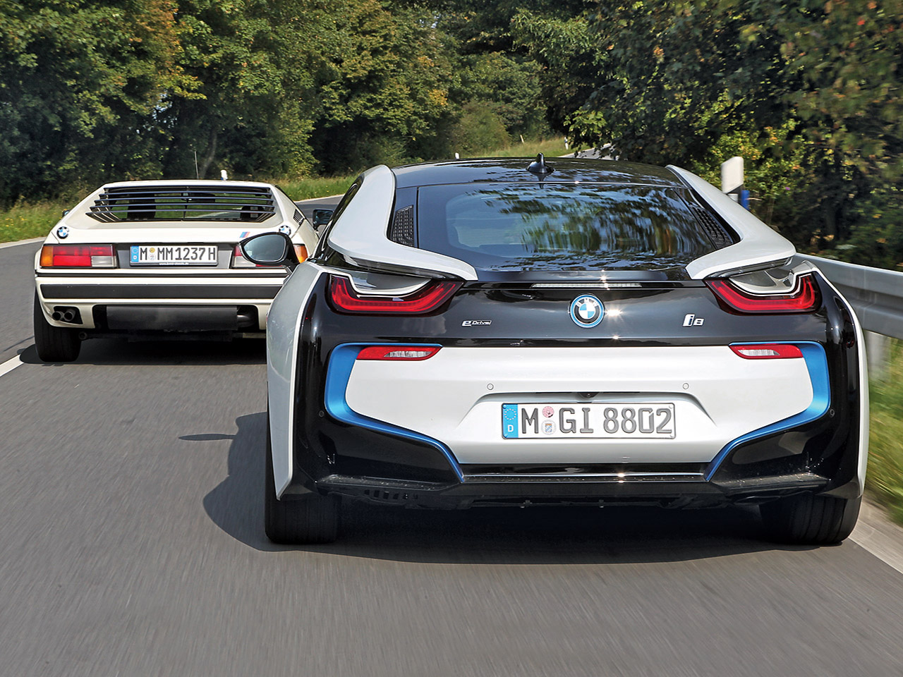 BMW i8 trifft BMW M1: Wegbereiter der BMW-Zukunft