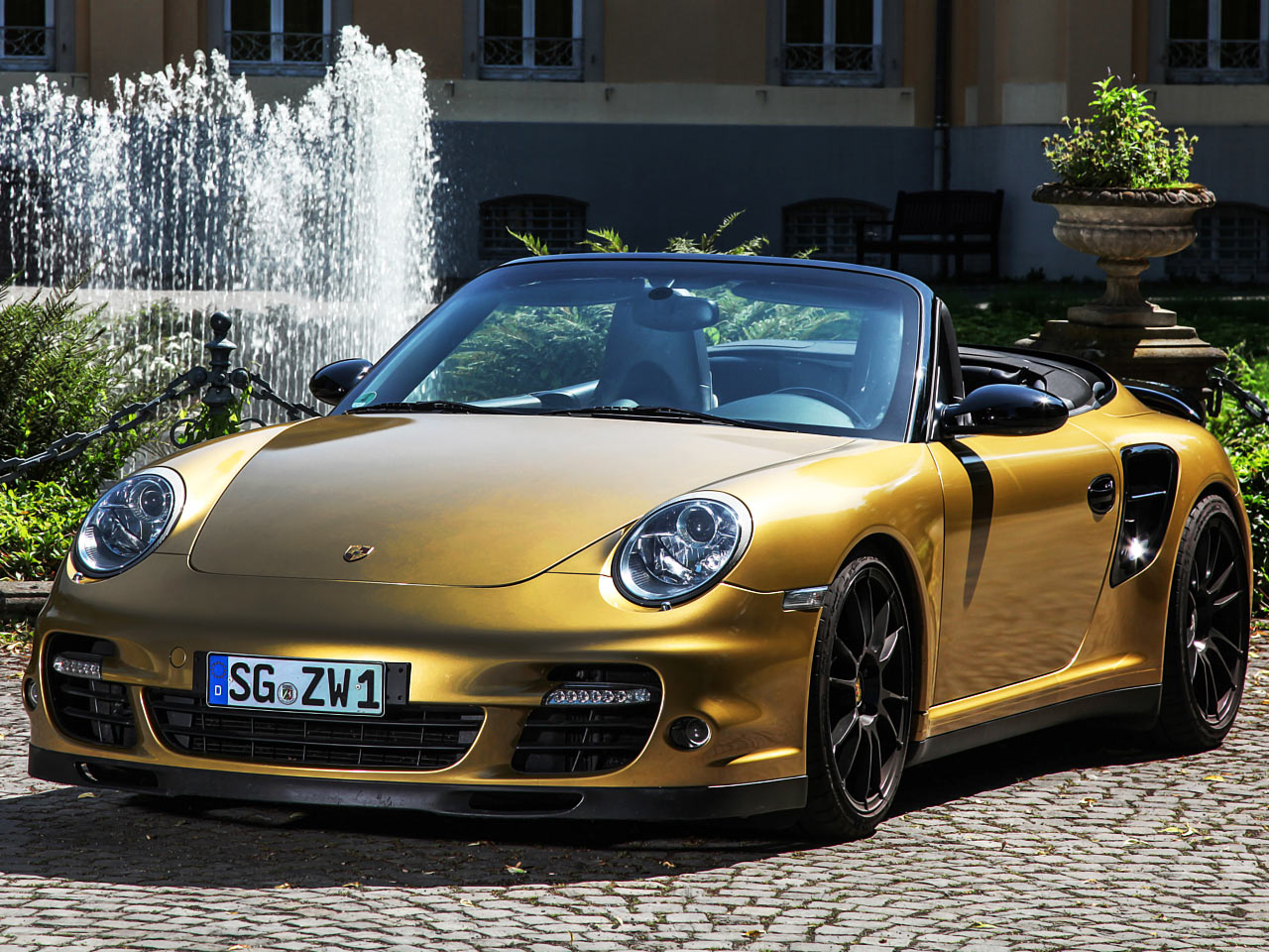 Porsche 997 Turbo Cabrio Tuning Von Wimmer Autozeitung De