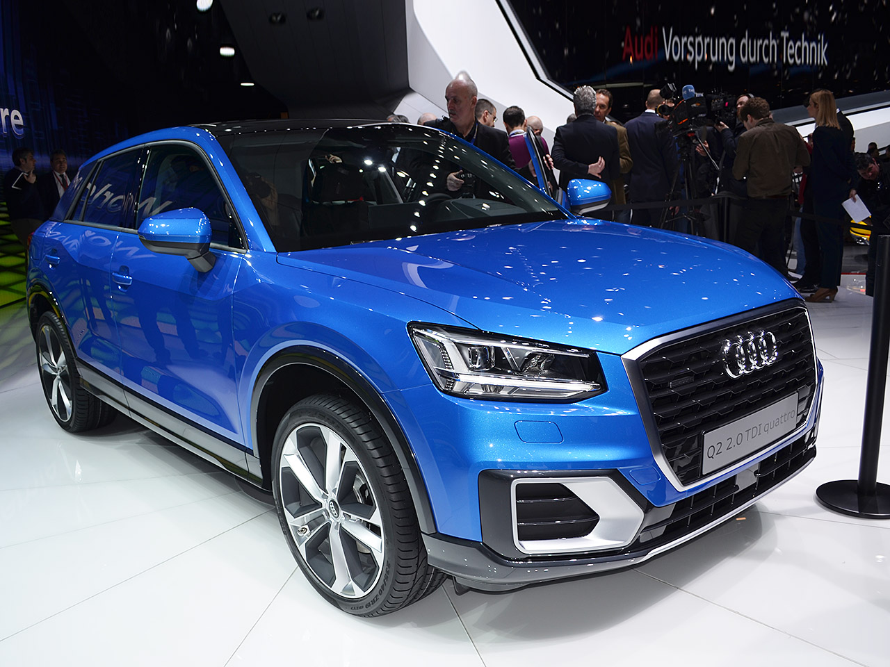 Audi Q2 2016: Motoren, Maße, Sitzprobe