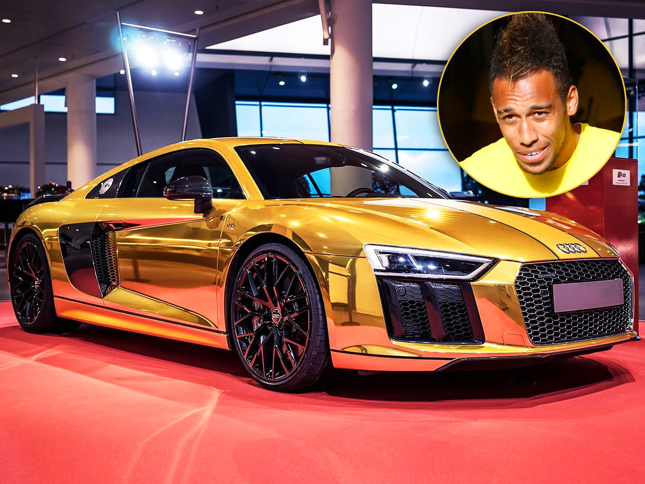 Aubameyang fährt Audi R8 V10 | autozeitung.de