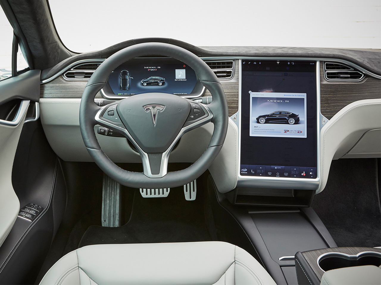 Tesla Model S P90d 2016 Test Autozeitungde