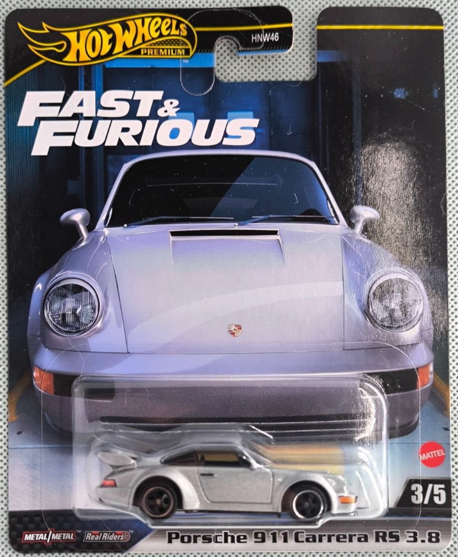 Hot Wheels Premium Porsche 911 Carrera RS 3.8 Fast and Furious