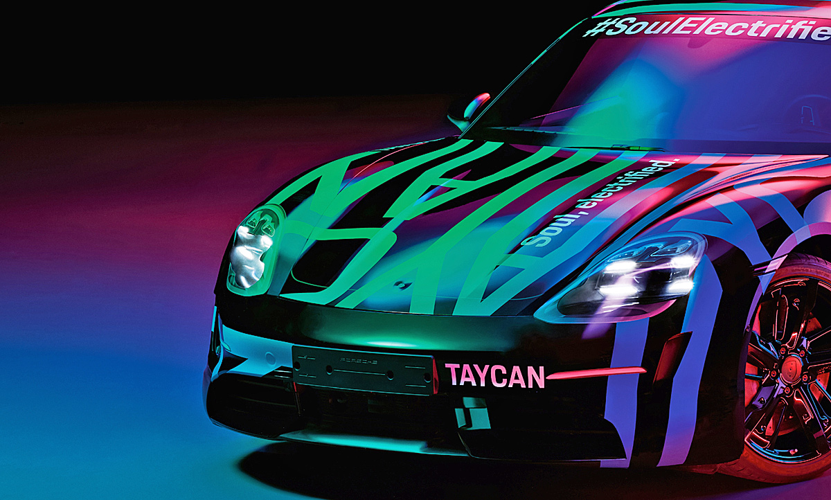 Porsche Taycan (2019): Neue Fotos vom Mission E