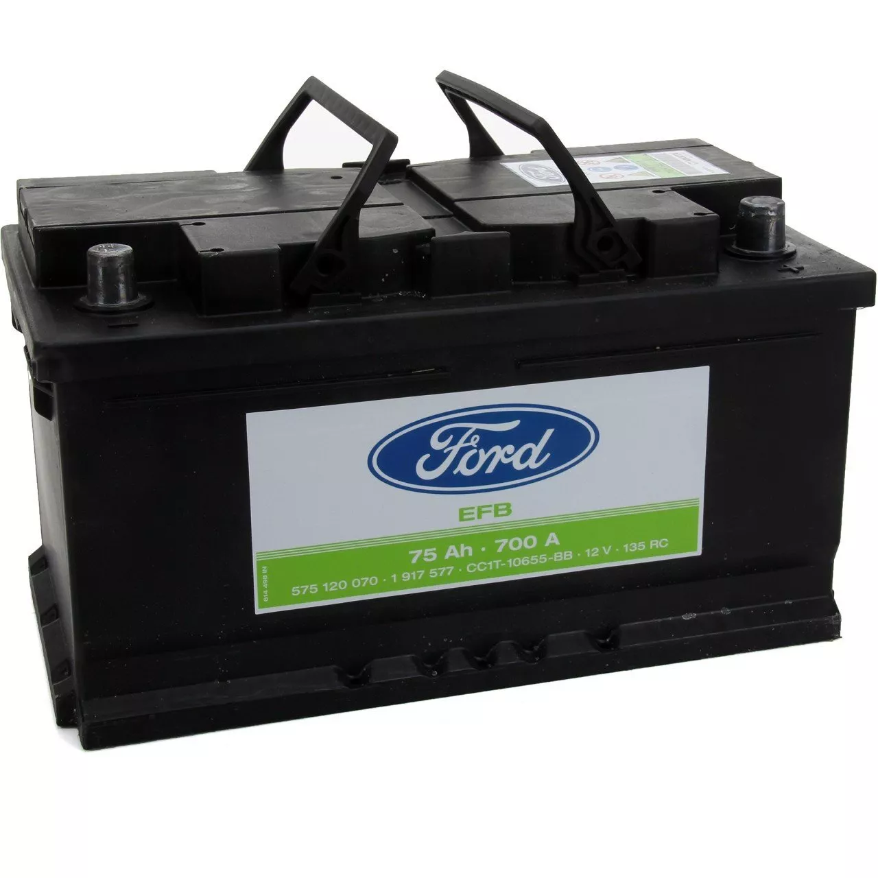 Ford EFB-Starterbatterie 12V 75Ah 700A 