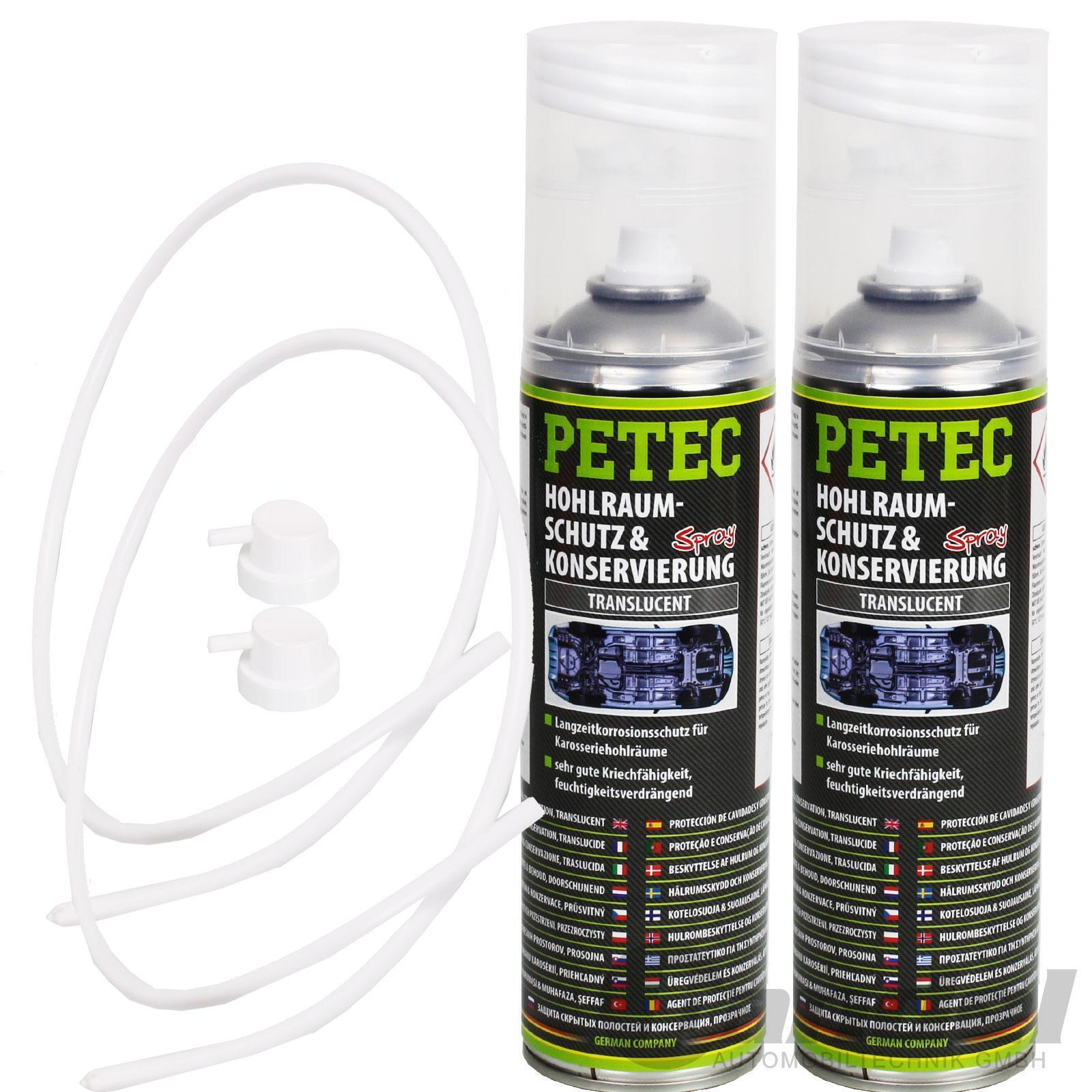 2x PETEC Hohlraumschutz & -Konservierung 500 ml