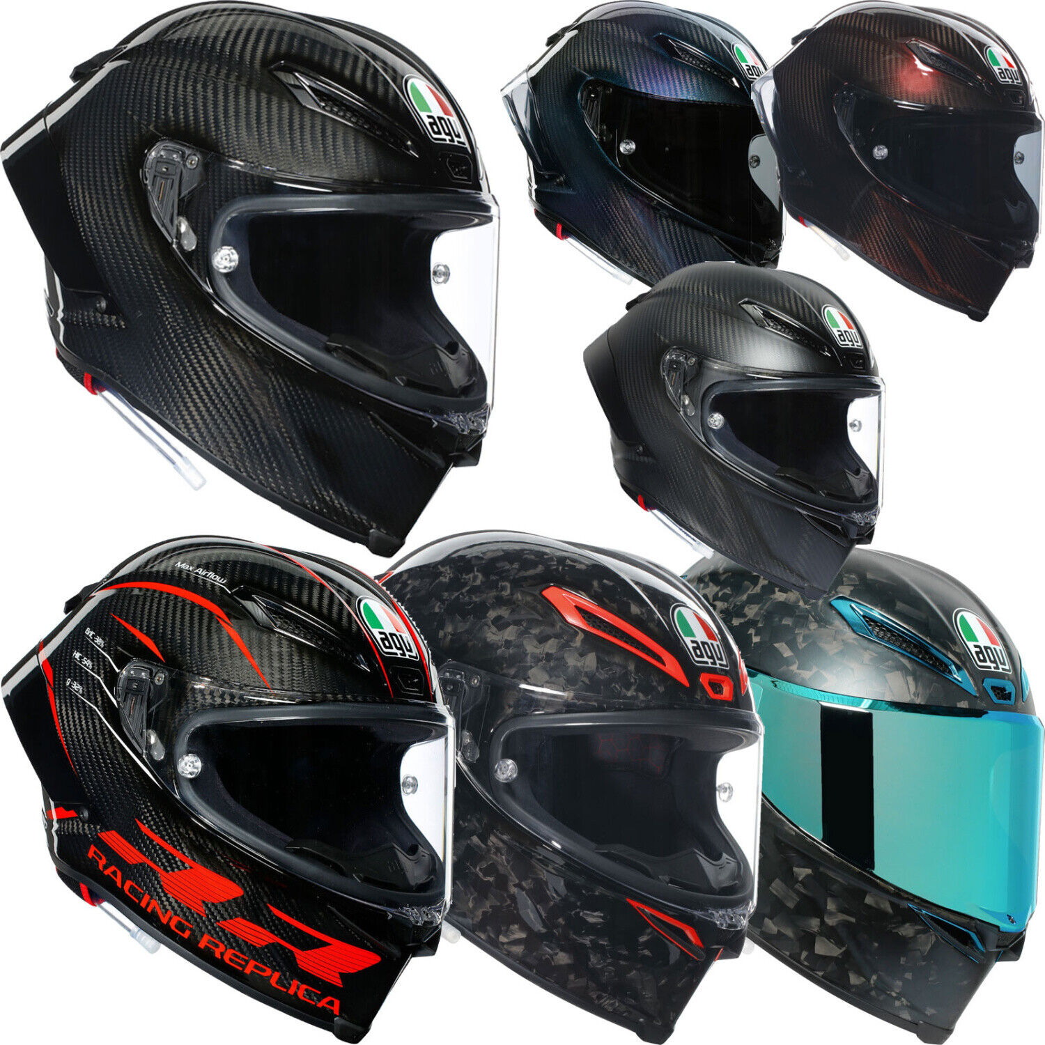 AGV Integralhelm PISTA GP-RR - ECE 22.06 (Carbon)