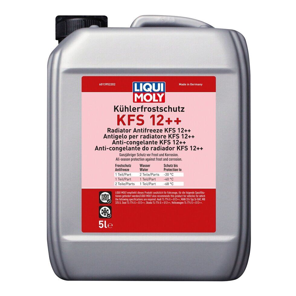 Liqui Moly KFS 12++ Kühlerfrostschutz-Konzentrat, 5 Liter