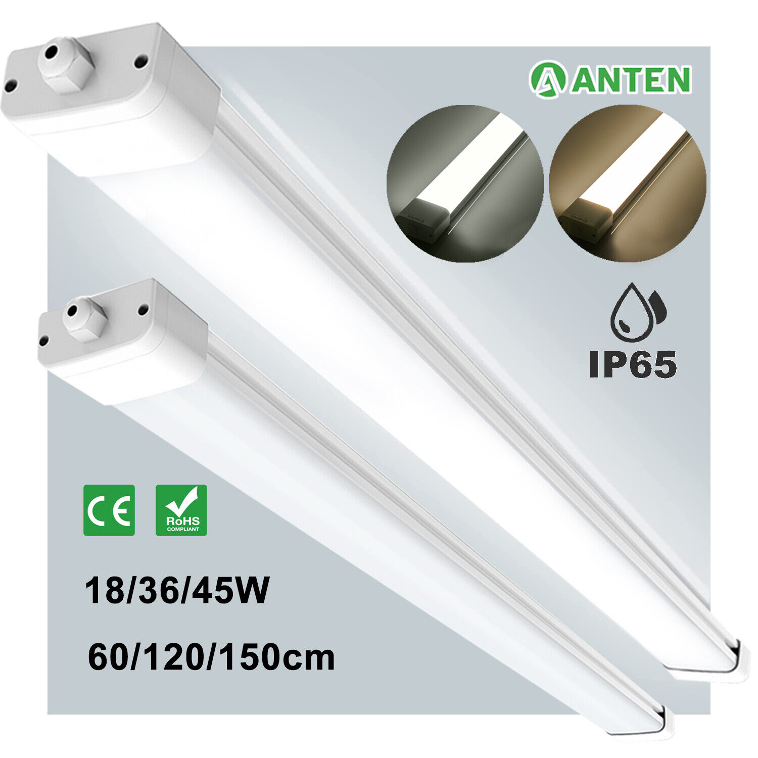 Anten LED Garagenleuchte