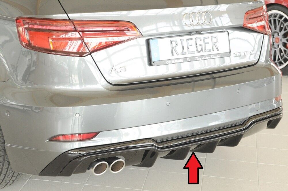 Rieger Diffusor für Audi A3 8V mit ABE