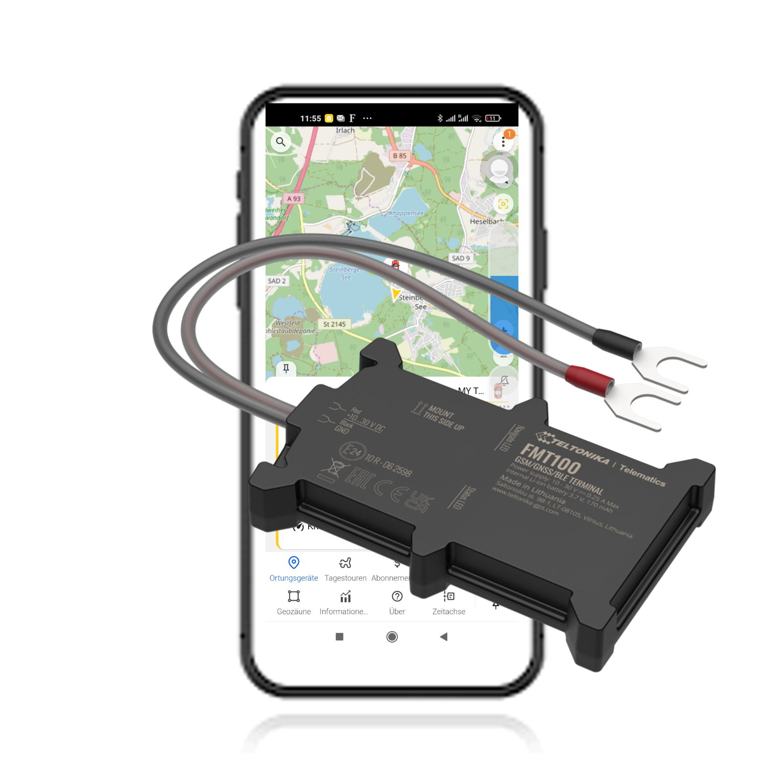 Simmotrade® FMT100 KFZ GPS Tracker