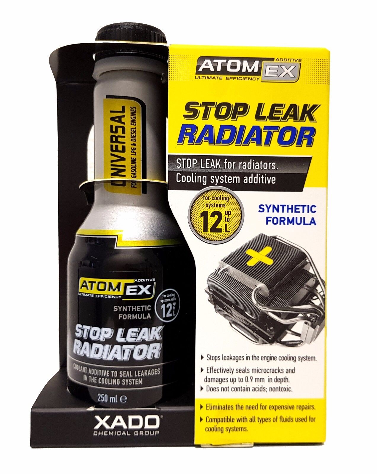 Xado AtomEx Stop Leak Radiator, 250 ml