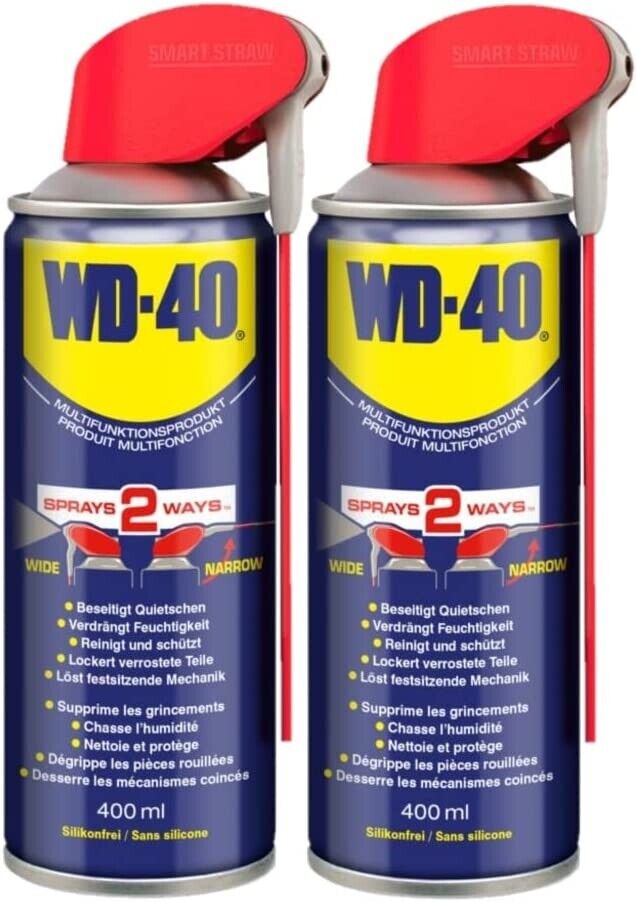 WD-40 Multifunktionsöl - 2x 400 ml