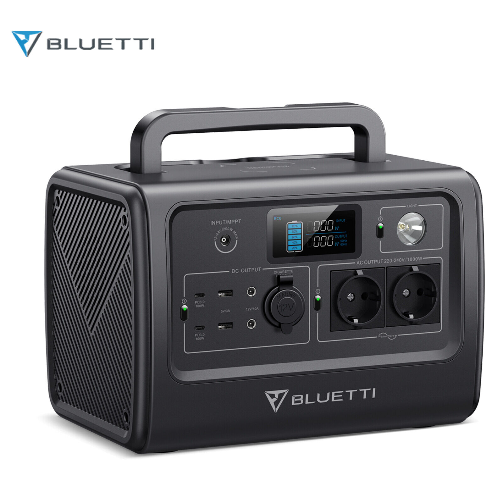 Bluetti EB70 Tragbare Powerstation 716 Wh