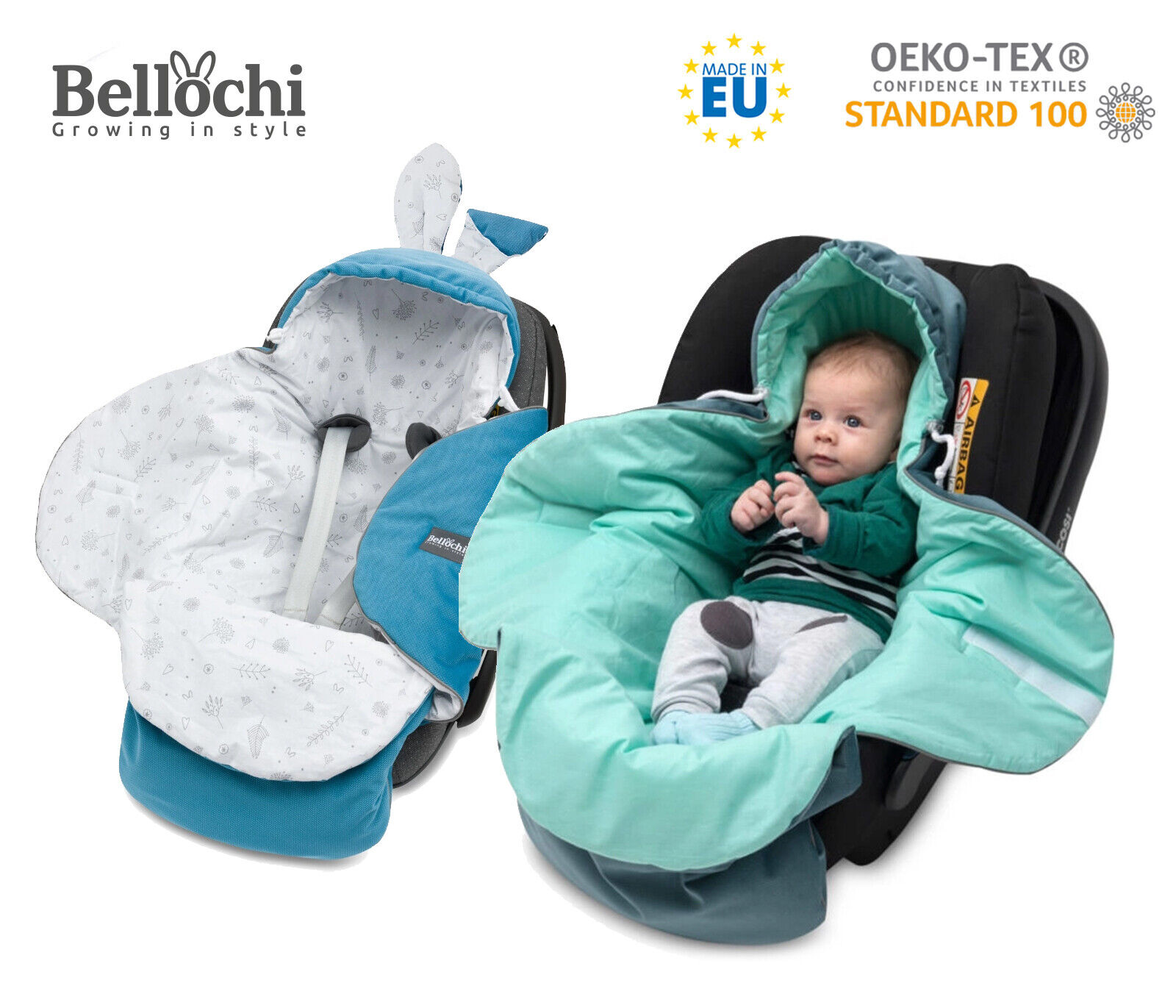 Bellochi EINSCHLAGDECKE Babyschale