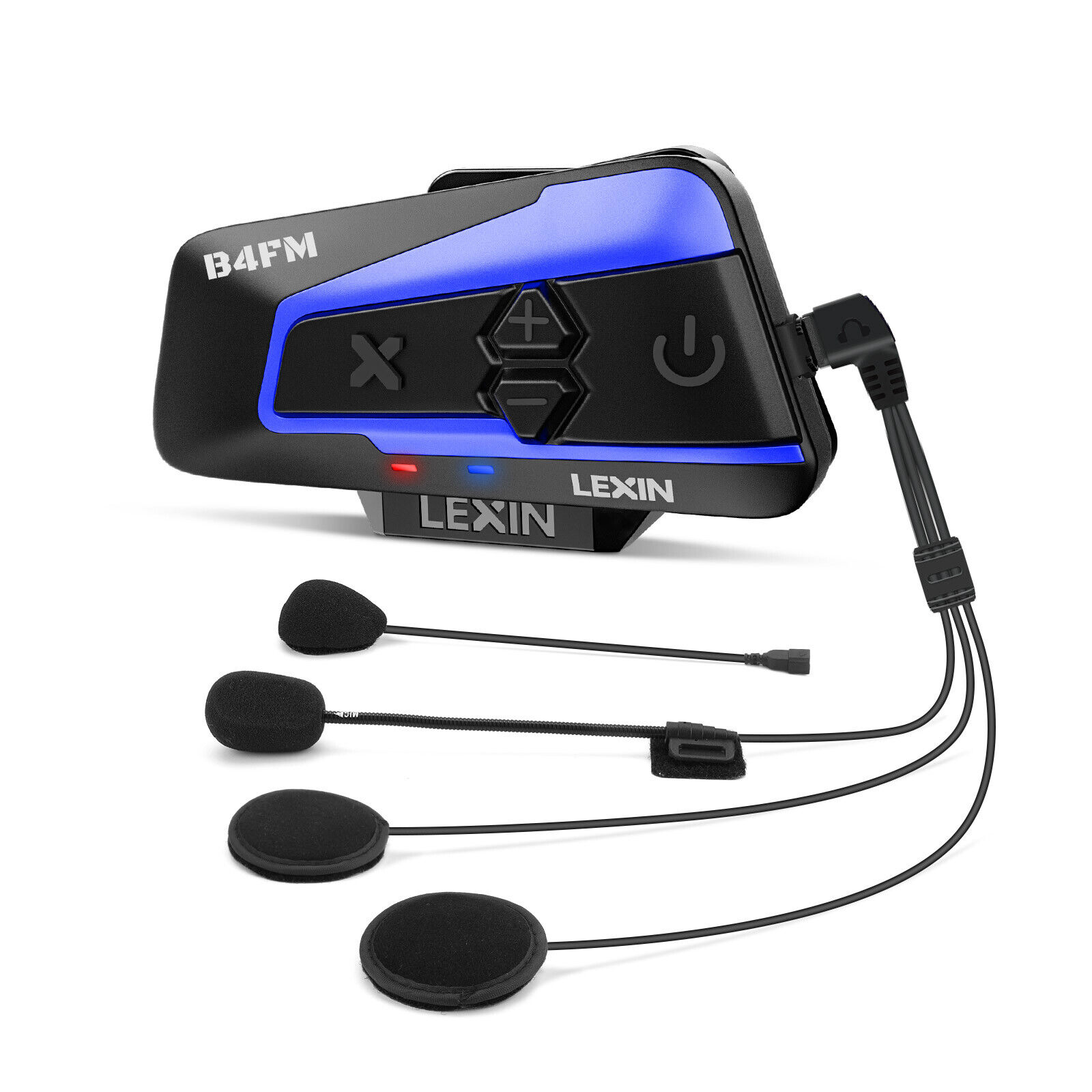 LEXIN B4FM-X Motorrad Headset Bluetooth 5.0