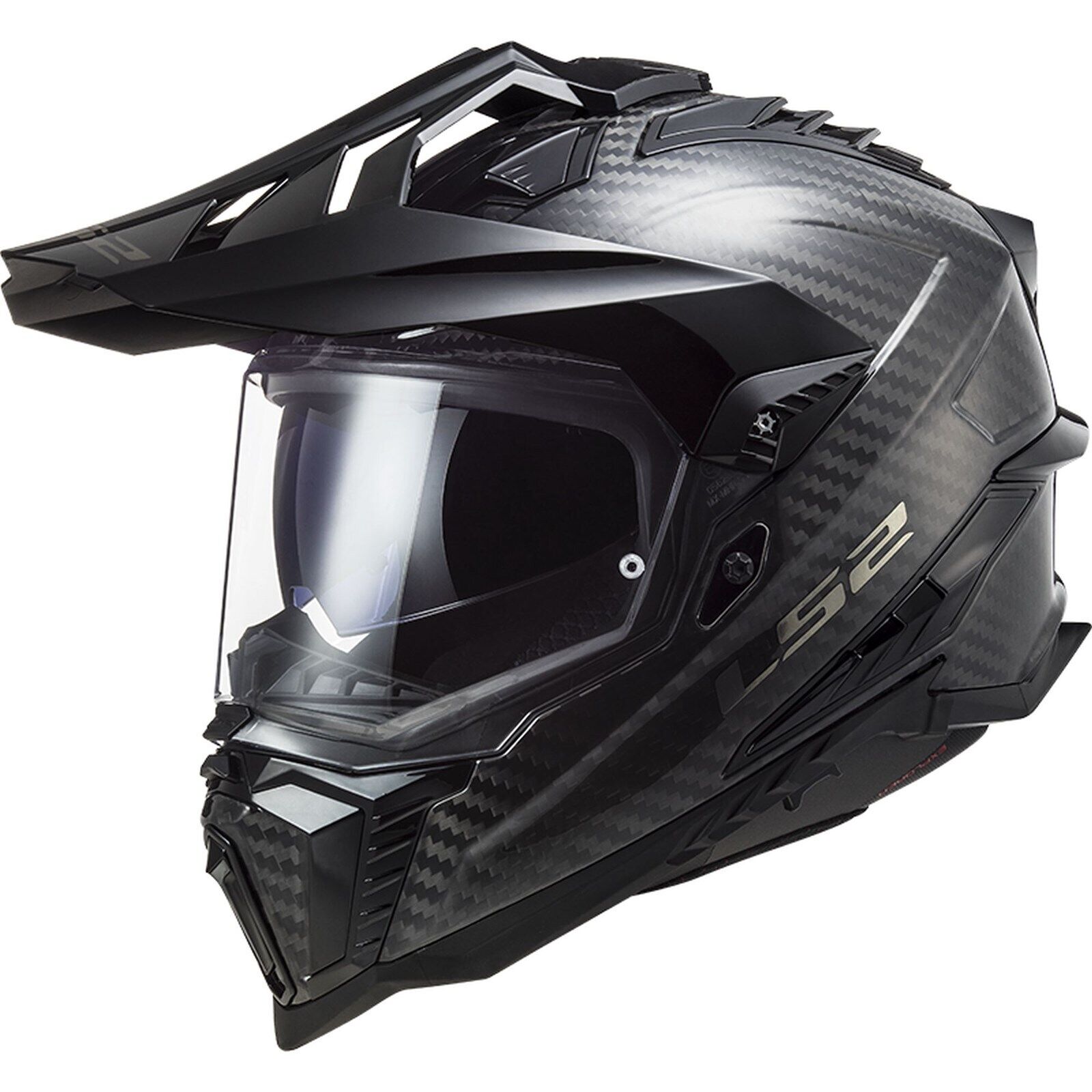 LS2 MX701 Explorer Carbon Matt S Adventure Motorrad-Helm