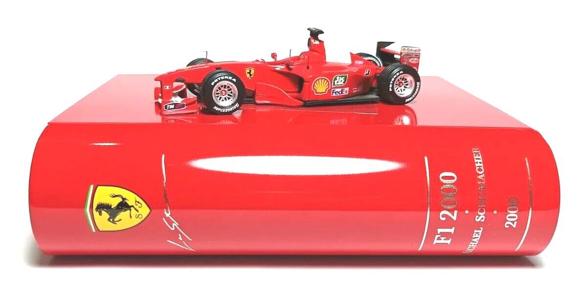 Hot Wheels Ferrari F1-2000 Michael Schumacher - La Storia 1:43