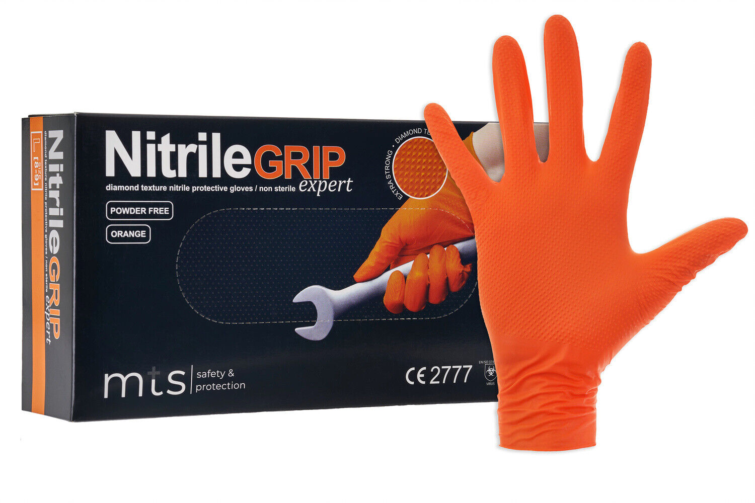 Nitrilhandschuhe GRIP -  M/L/XL/XXL