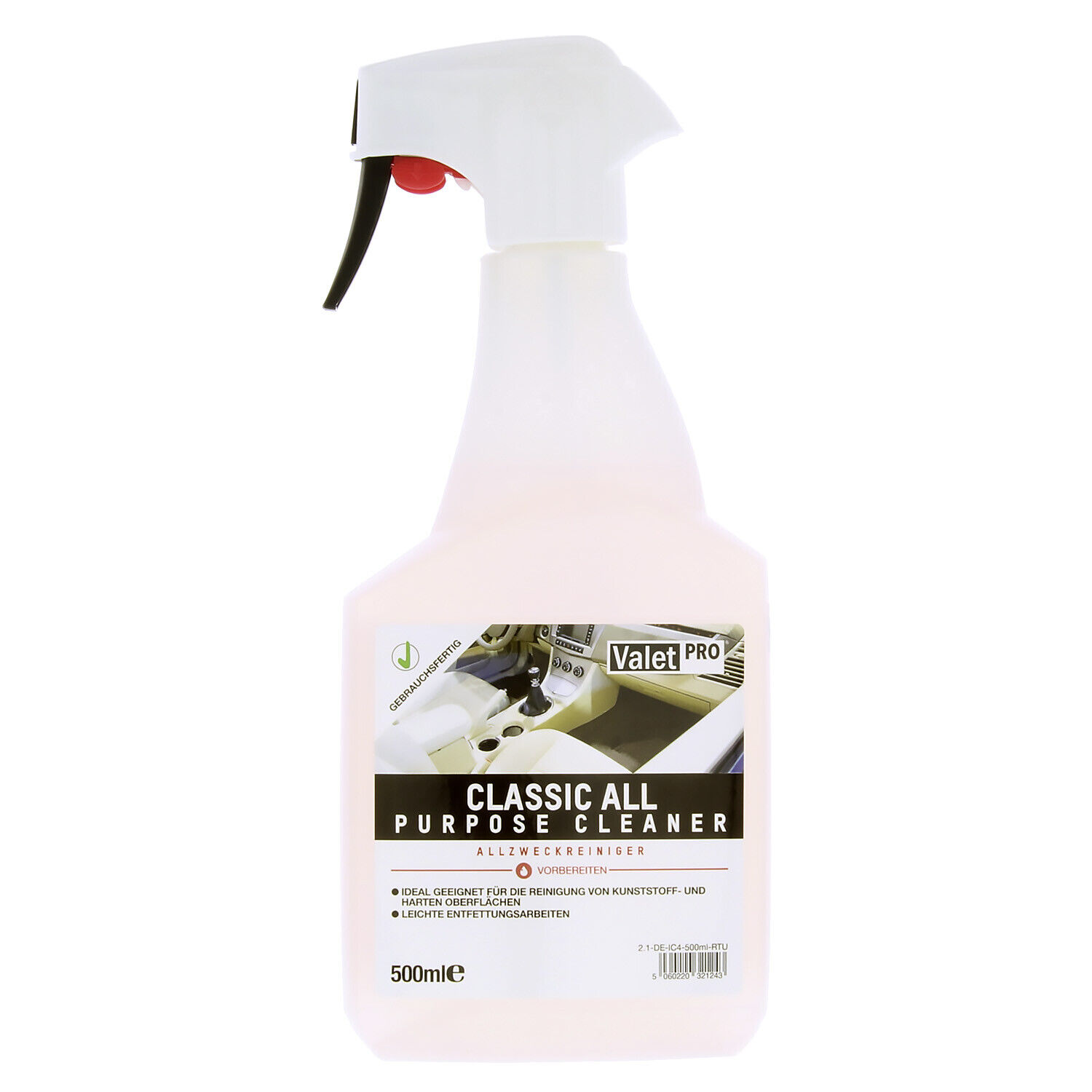 ValetPRO Classic All Purpose Cleaner, 500 ml