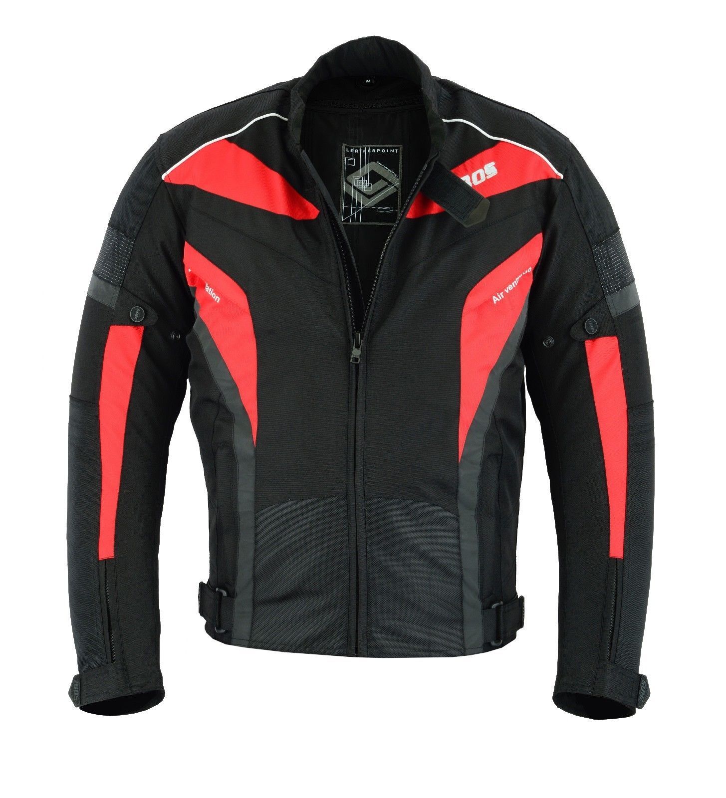 Leather point Motorradjacke mit Protektoren