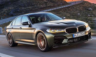 BMW M5 CS (2021); fahrend; Frontansicht