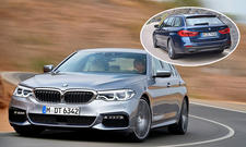 BMW 5er/BMW 5er Touring; Kollage von Fahraufnahmen