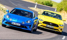 Alpine A110/Ford Mustang GT